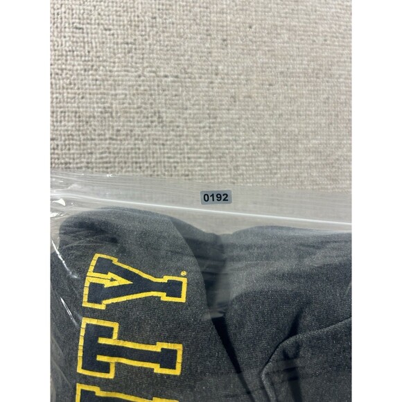 Kent State University Graphic Hoodie Men’s Large Champion ECO Gray Spell Out Y2K - Picture 9 of 9